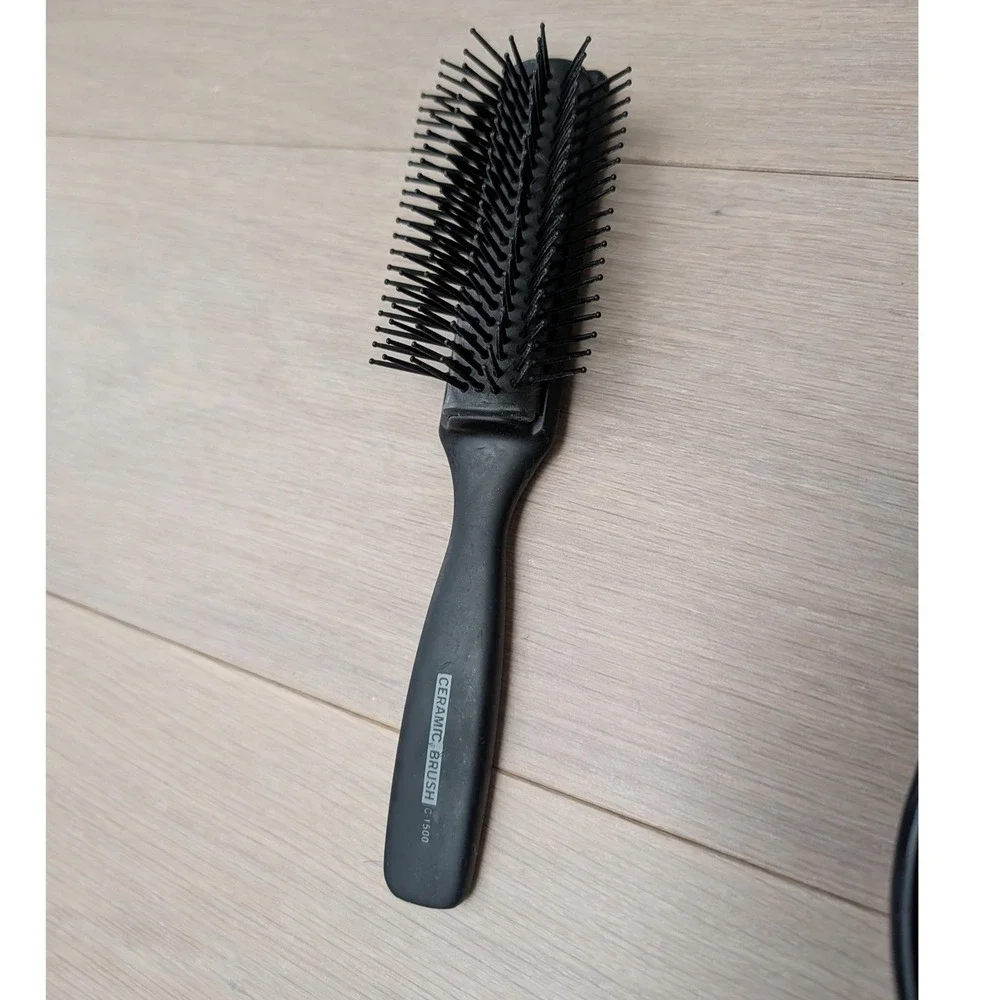 Professional Hair Brush Bundle, Wet Brush, Denman & Boar Bristle Brushes, 4 pcs